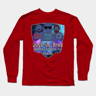 Just Us Bro Full Color Long Sleeve T-Shirt